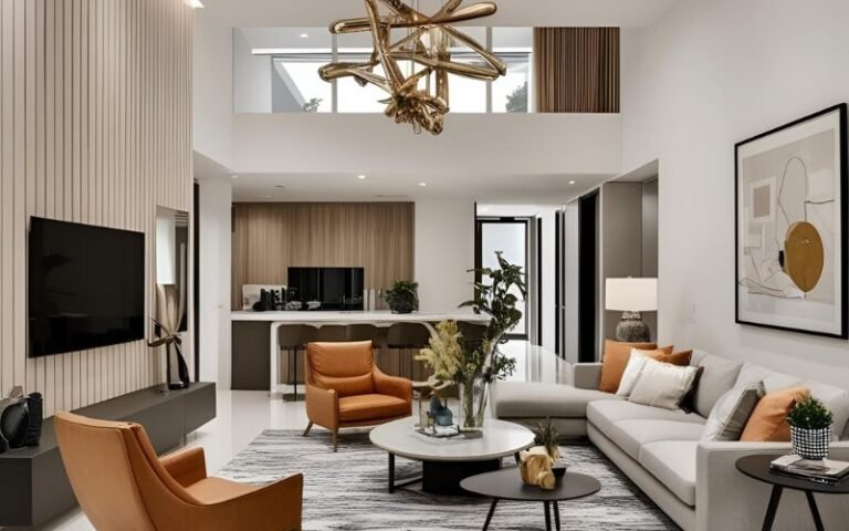 Beautiful Home with Modern Modular Furniture